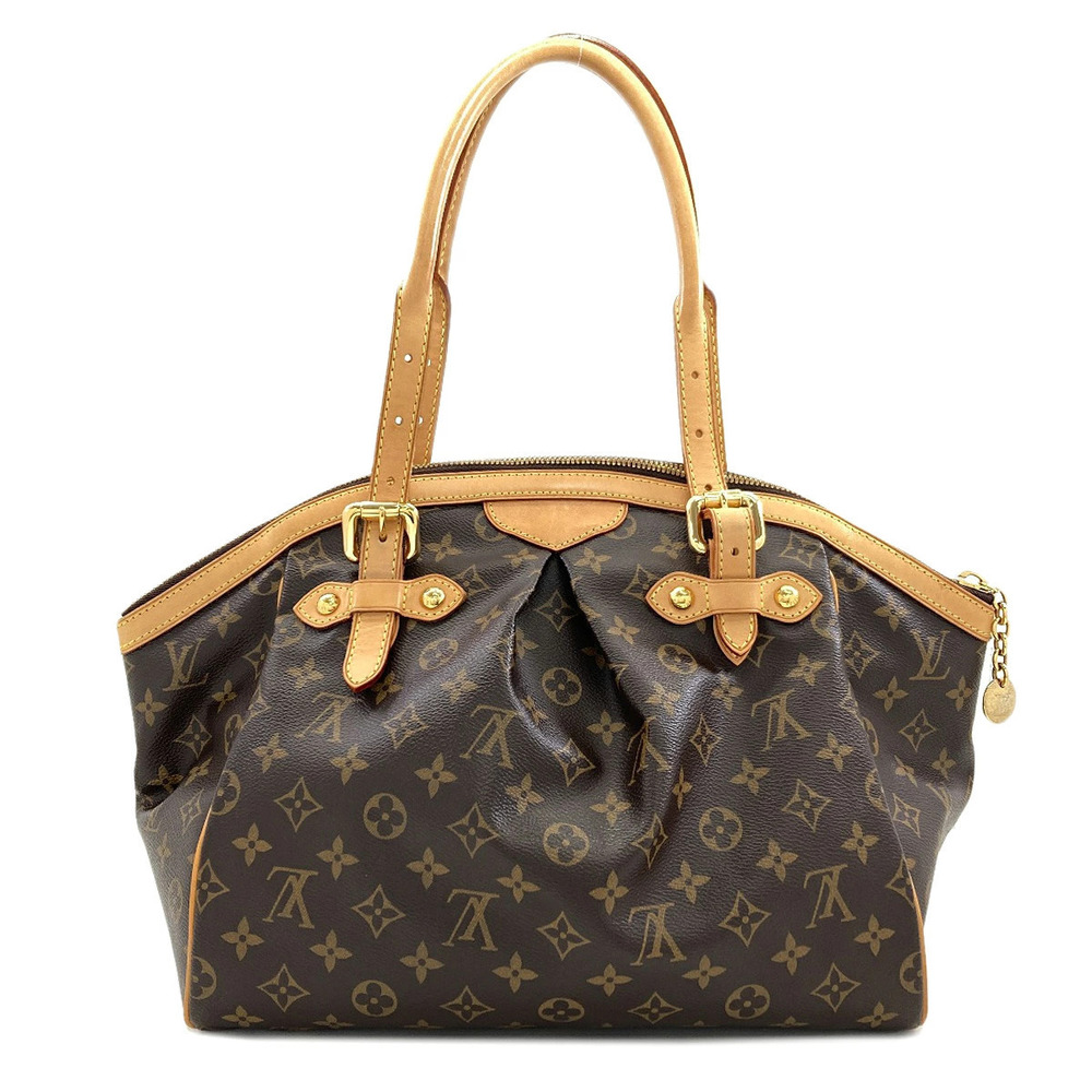 Louis Vuitton Tote Monogram Tivoli Bag Canvas Brown